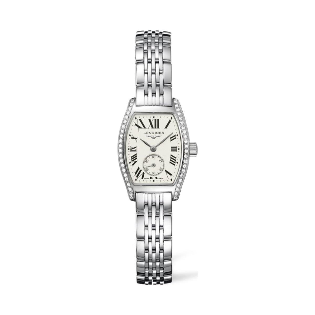 Montre Longines Evidenza L2.175.0.71.6 - Acier - Diamant