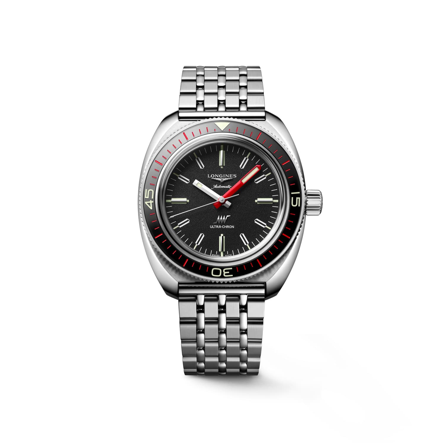 Montre Longines Ultra-Chron L2.836.4.52.6 - Acier