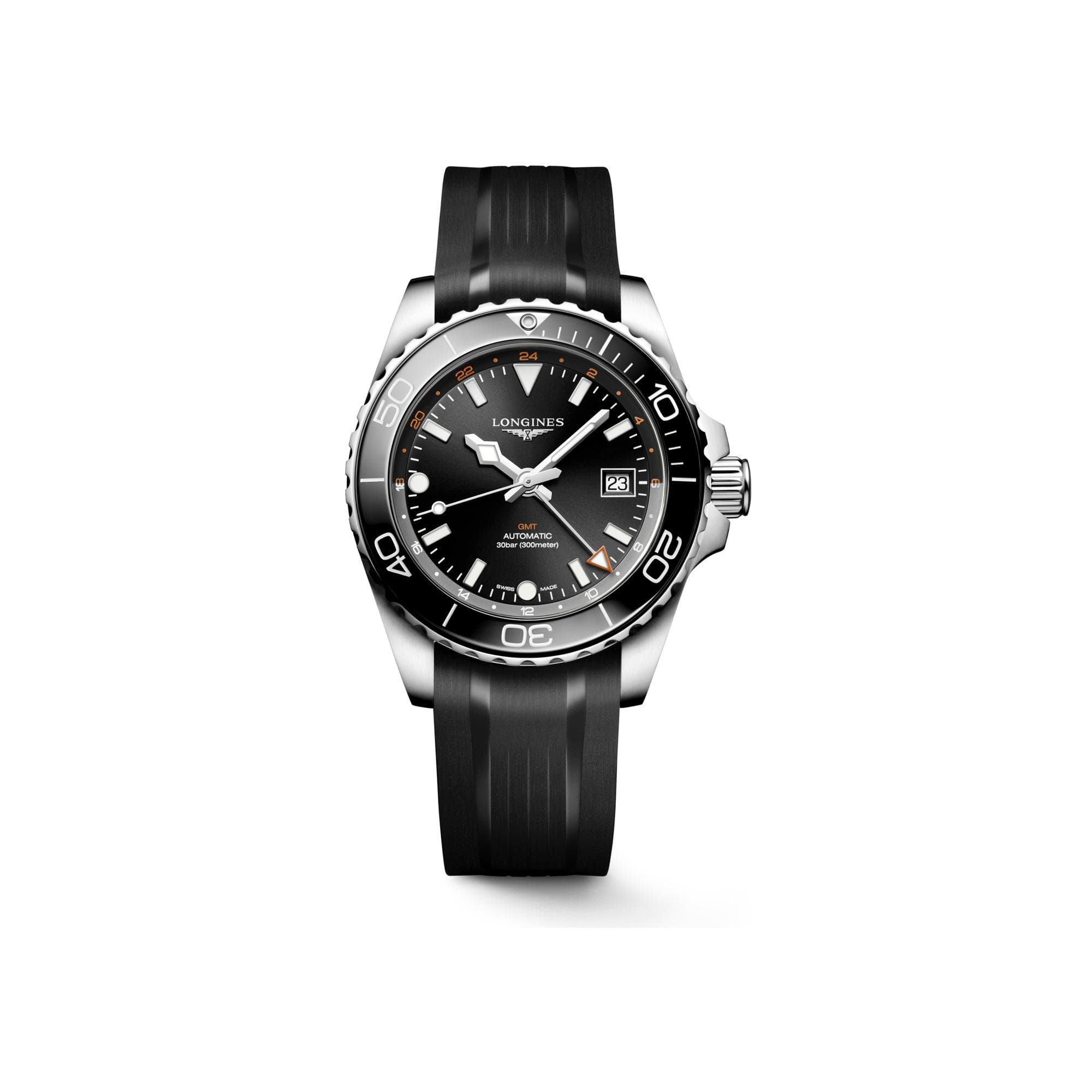 Montre Longines HydroConquest GMT L3.790.4.56.9 - Acier