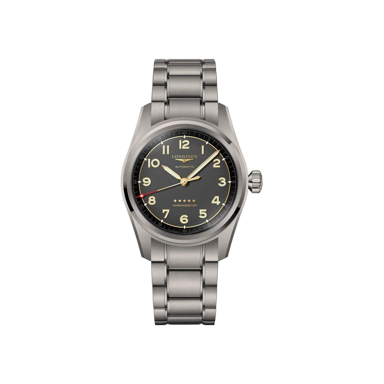 Montre Longines Spirit L3.810.1.53.6 - Titane