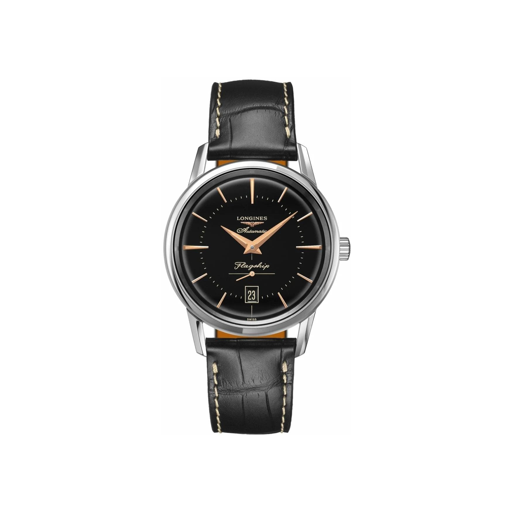Montre Longines Flagship Heritage L4.795.4.58.0 - Acier