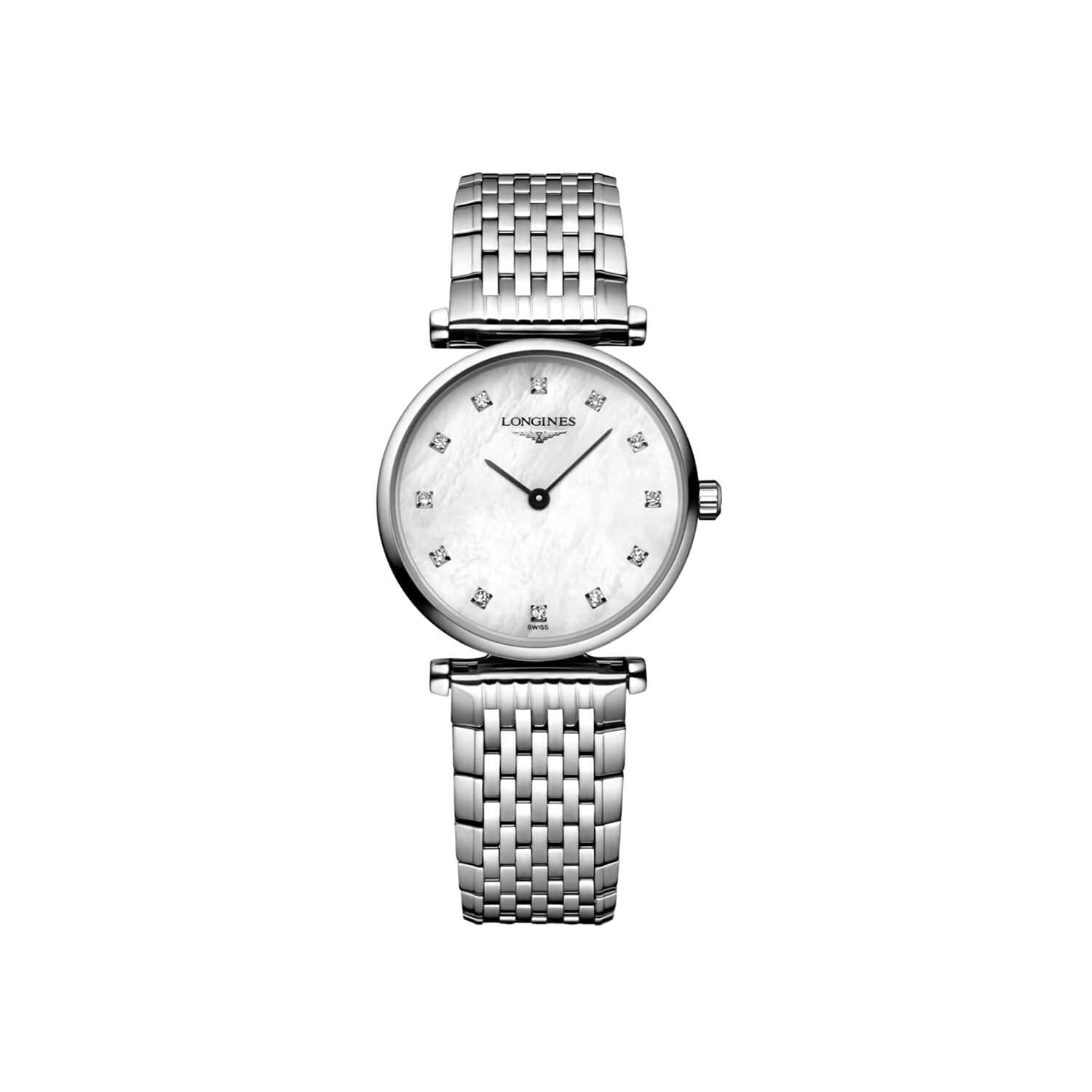 Montre Longines La Grande Classique L4.209.4.87.6 - Acier - Diamant/Nacre