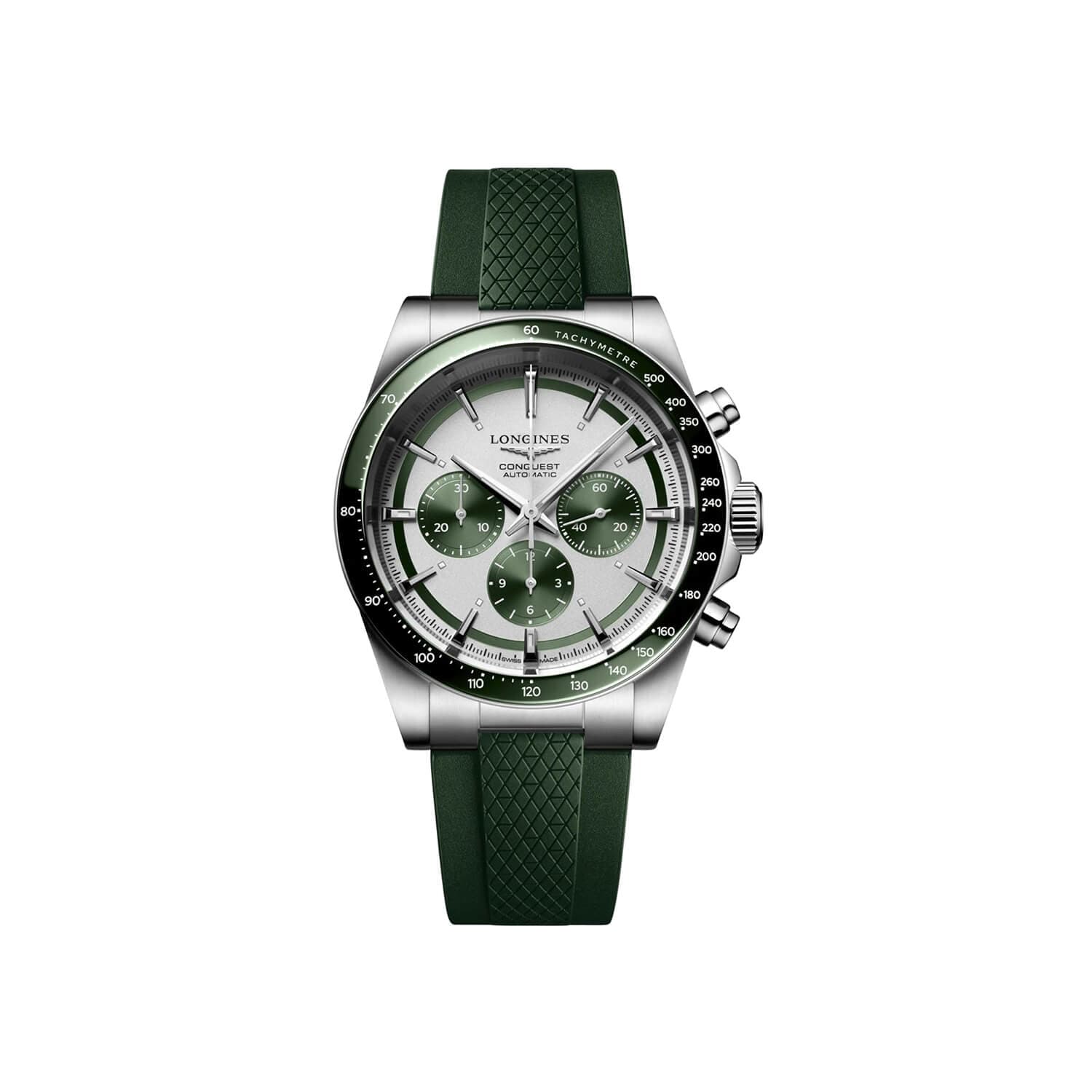 Montre Longines Conquest Chronographe L3.835.4.02.9 - Acier
