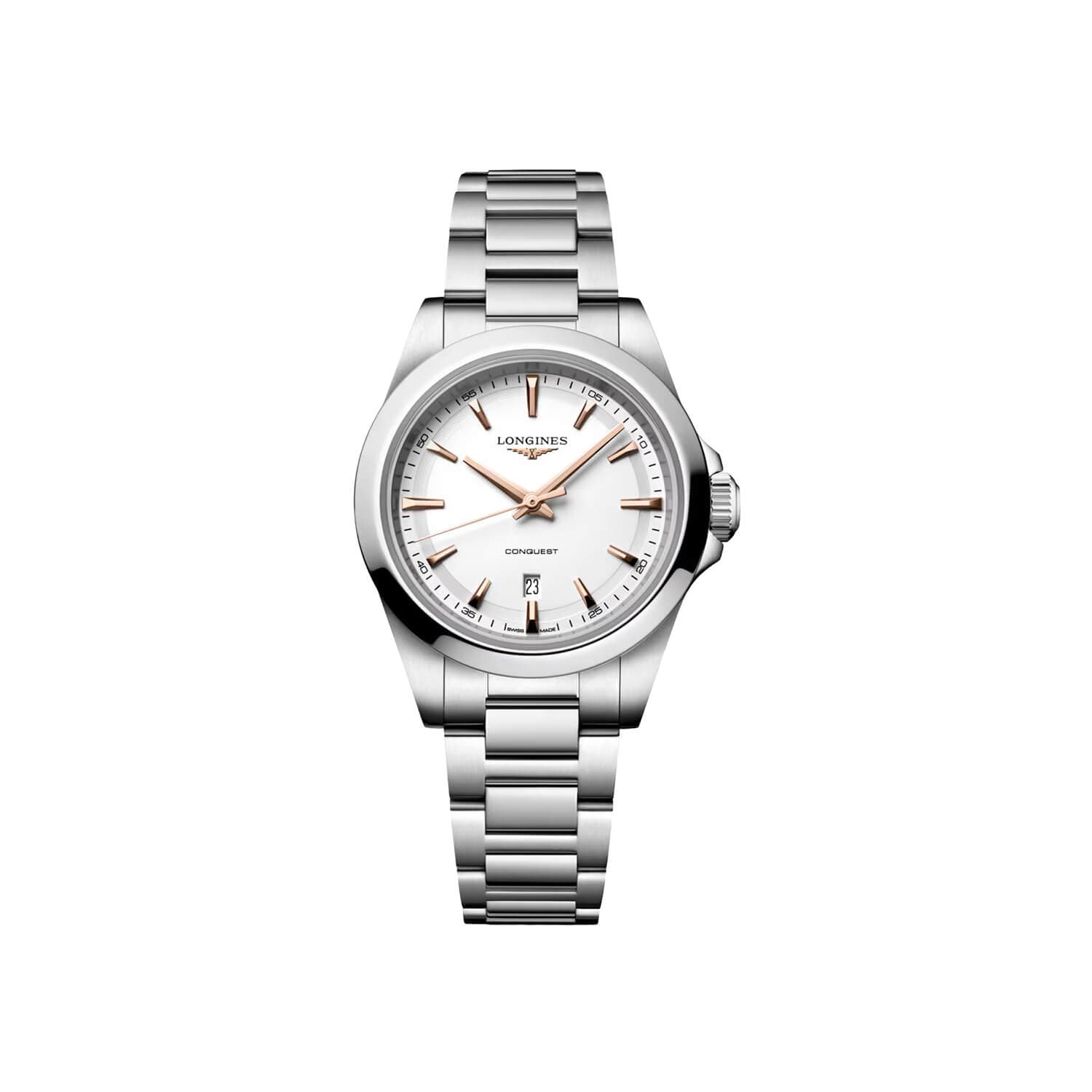 Montre Longines Conquest Quartz 30mm L3.350.4.18.6 - Acier