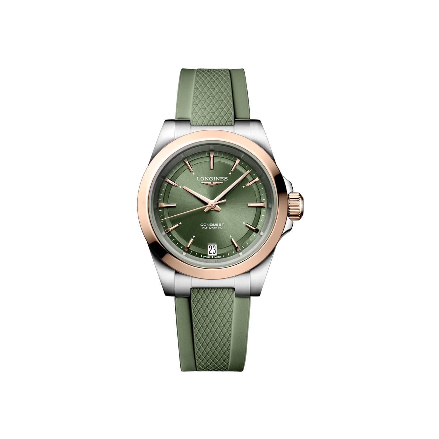 Montre Longines Conquest 34mm L3.430.5.02.9 - Acier/Or Rouge 750/1000ème