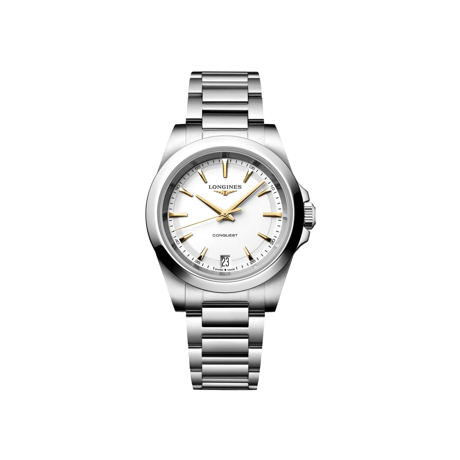 Montre Longines Conquest Quartz 34mm L3.460.4.12.6 - Acier