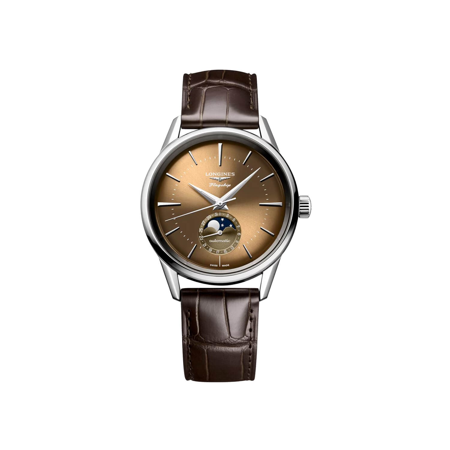 Montre Longines Flagship Heritage L4.815.4.62.2 - Acier