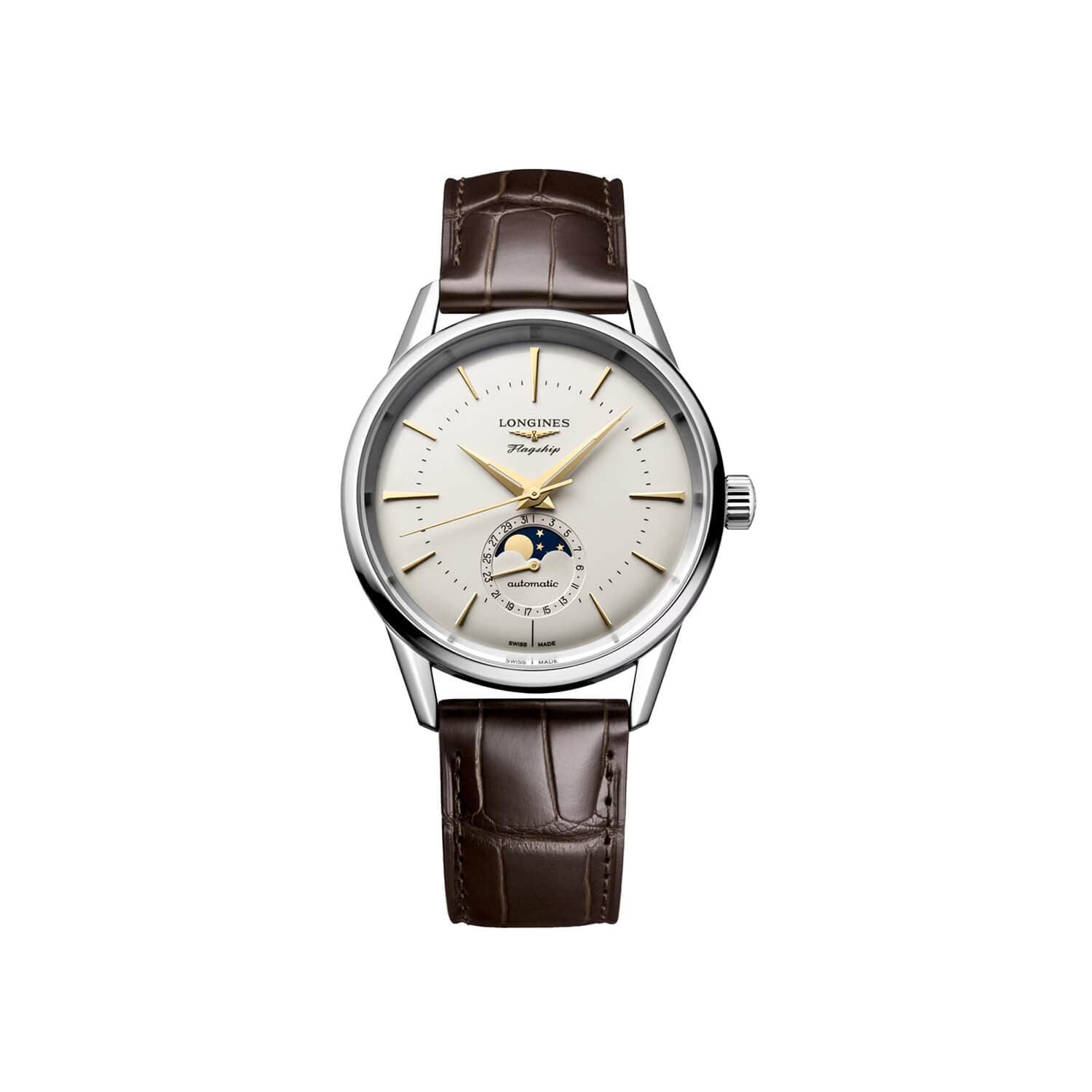 Montre Longines Flagship Heritage L4.815.4.78.2 - Acier