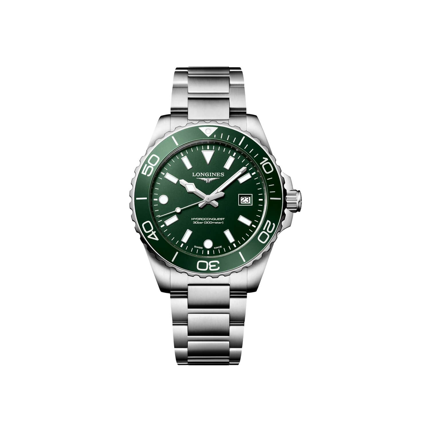 Montre Longines HydroConquest Quartz 42mm L3.769.4.06.6 - Acier