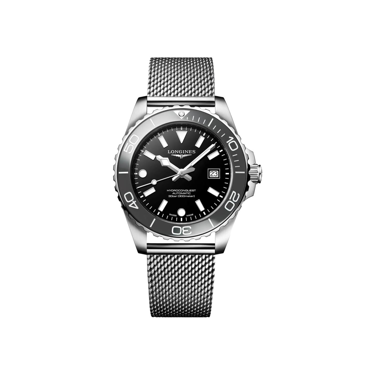 Montre Longines HydroConquest Automatique 42mm L3.788.4.70.6 - Acier