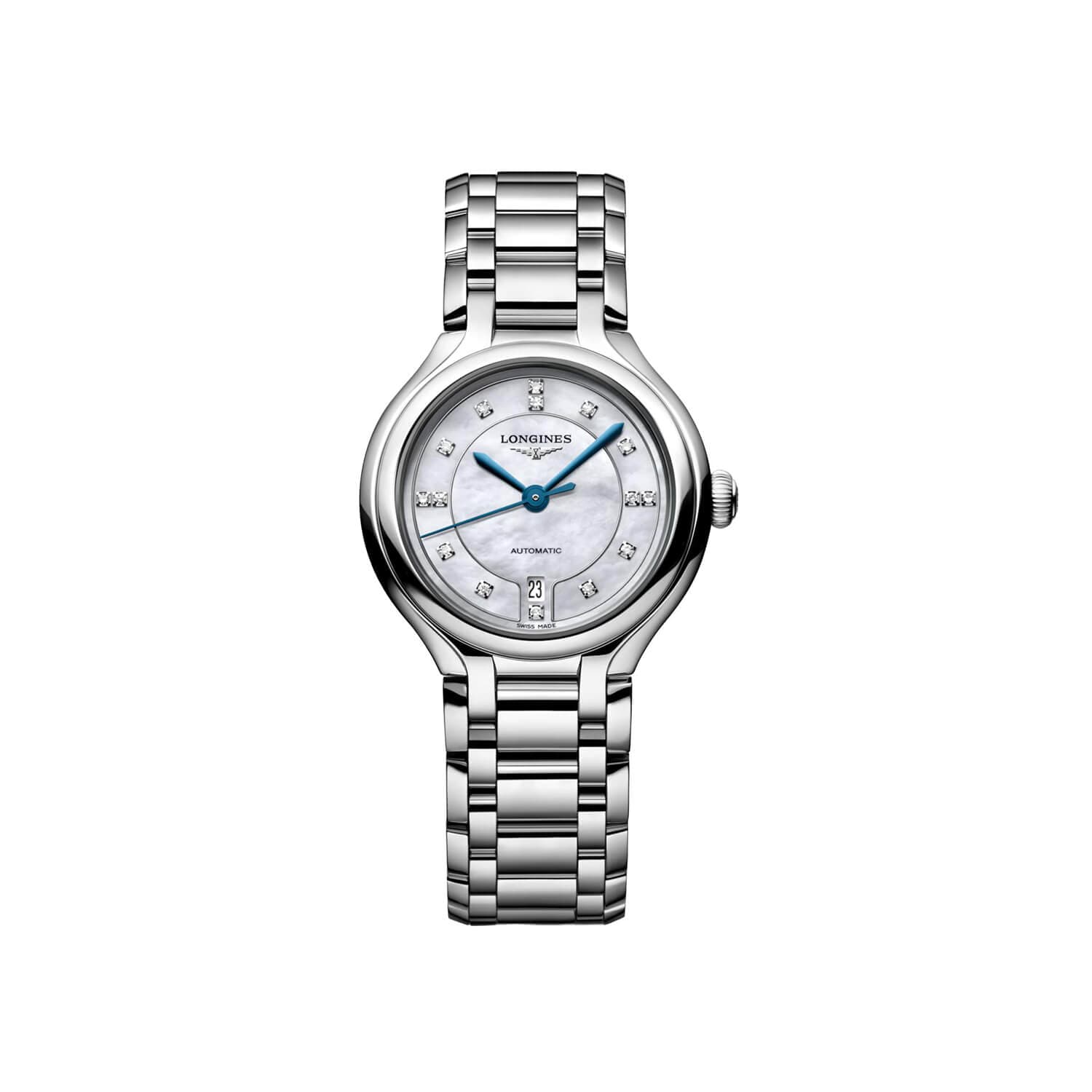 Montre Longines PrimaLuna L8.123.4.87.6 - Acier - Diamant/Nacre