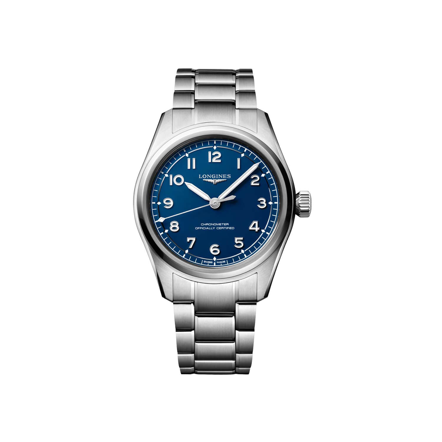 Montre Longines Spirit Pilot L3.809.4.93.6 - Acier